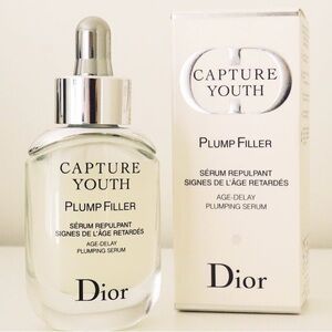 Sealed Dior Capture Youth Plump Filler Age-Delay Plumping Serum - Clear